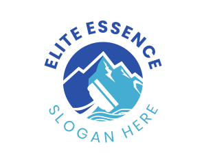 Cleaning Equipment - Blue Mountain Vacuum logo design