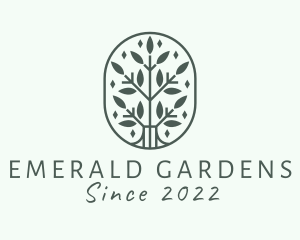 Environment Garden Plant logo design