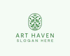 Environment Garden Plant logo design