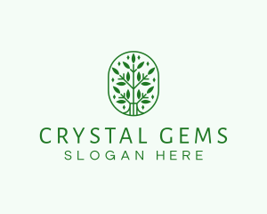 Environment Garden Plant logo design