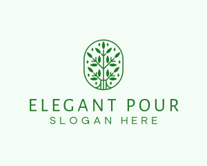 Environment Garden Plant logo design