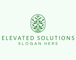 Environment Garden Plant logo design