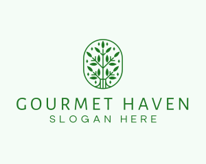 Environment Garden Plant logo design