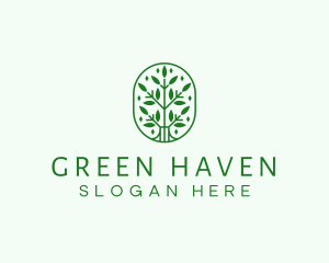 Environment Garden Plant logo design