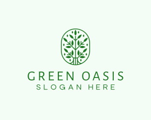 Environment Garden Plant logo design