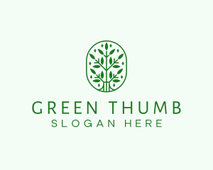 Environment Garden Plant logo design