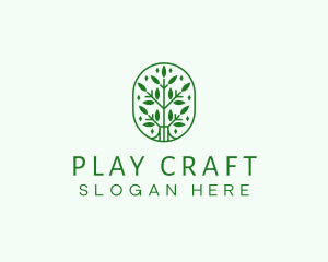 Environment Garden Plant logo design