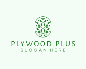 Environment Garden Plant logo design