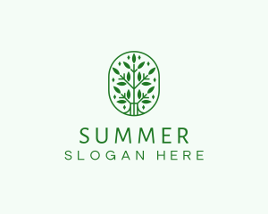 Environment Garden Plant logo design