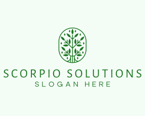 Environment Garden Plant logo design