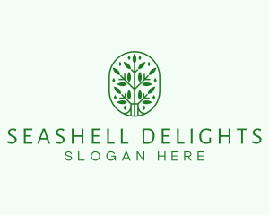 Environment Garden Plant logo design