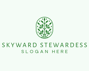 Environment Garden Plant logo design