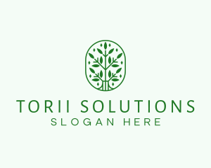 Environment Garden Plant logo design