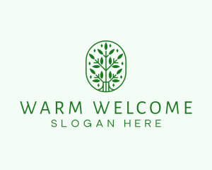 Environment Garden Plant logo design