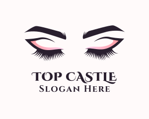 Cosmetic Eyelashes Salon Logo