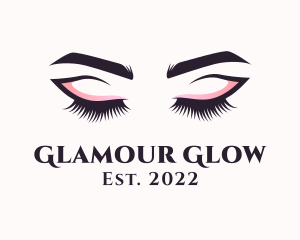 Eyeshadow - Cosmetic Eyelashes Salon logo design