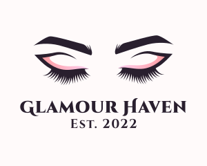 Salon - Cosmetic Eyelashes Salon logo design