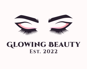 Cosmetics - Cosmetic Eyelashes Salon logo design
