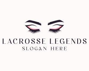 Cosmetic Eyelashes Beauty logo design