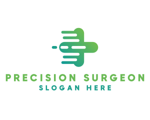 Surgeon - Fast Medical Hospital logo design