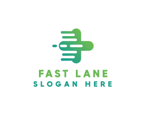 Fast Medical Hospital logo design