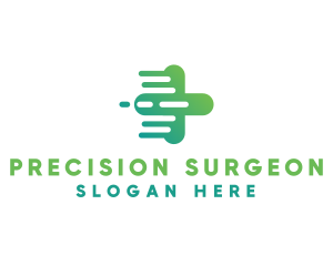 Surgeon - Fast Medical Hospital logo design