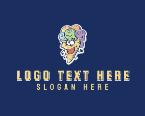 Gelato - Sweet Ice Cream logo design