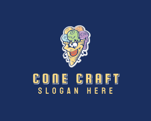 Sweet Ice Cream logo design