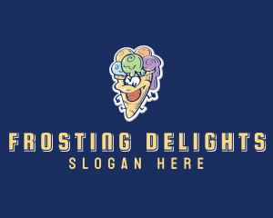 Frosting - Sweet Ice Cream logo design