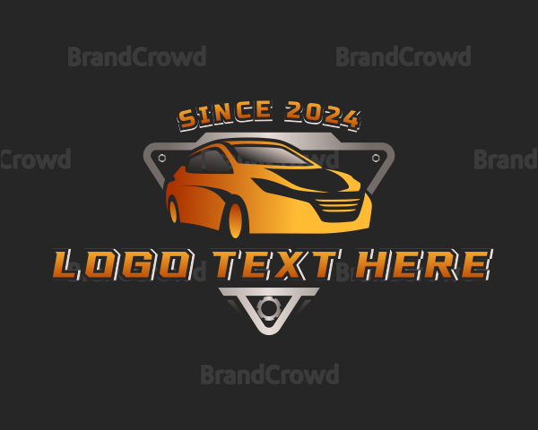 Auto Car Restoration Logo