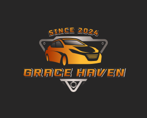 Auto Car Restoration Logo