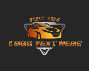 Auto Car Restoration Logo