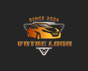 Driving - Auto Car Restoration logo design