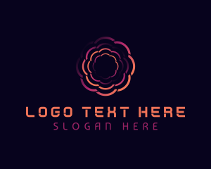 Algorithm - AI Digital Technology logo design