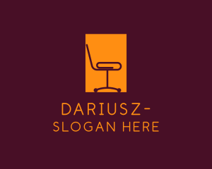 Copy - Office Paper Clip Chair logo design