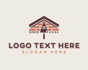 Brick - Bricklaying Mason Contractor logo design