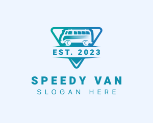 Van - Travel Trip Van logo design