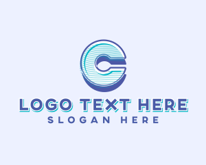 App - Creative Design Studio Letter C logo design