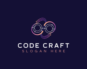 Circuitry Tech Programming logo design