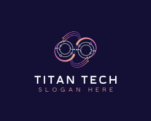 Circuitry Tech Programming logo design