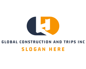 Housing Construction Builder Logo