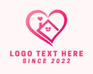 Donation - House Love Realtor logo design
