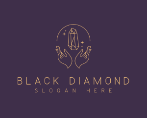 Magical Crystal Jewelry logo design