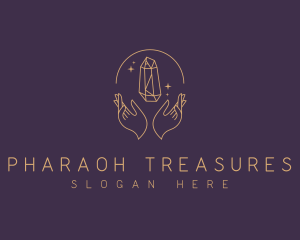 Magical Crystal Jewelry logo design