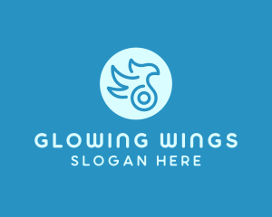 Bird Animal Wing logo design