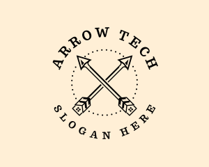 Arrow House Property logo design