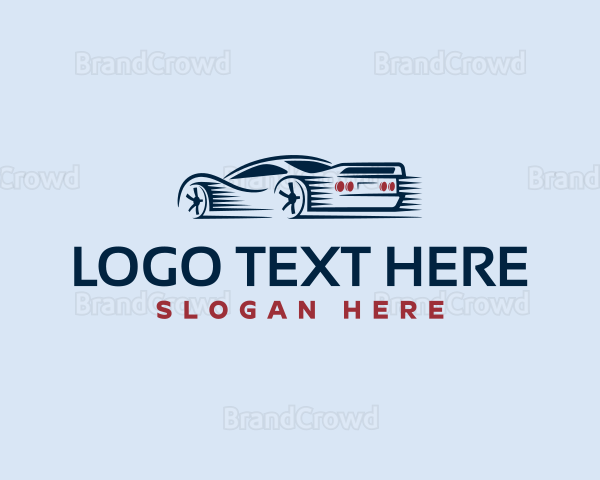 Luxury Racing Sports Car Logo