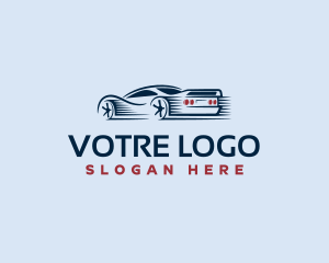 Luxury Racing Sports Car Logo