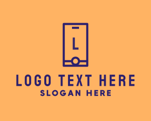 Modern - Smartphone Mobile Device logo design