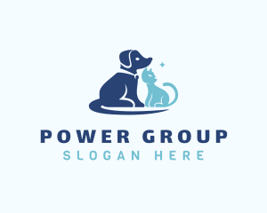 Dog & Kitten Veterinary Logo